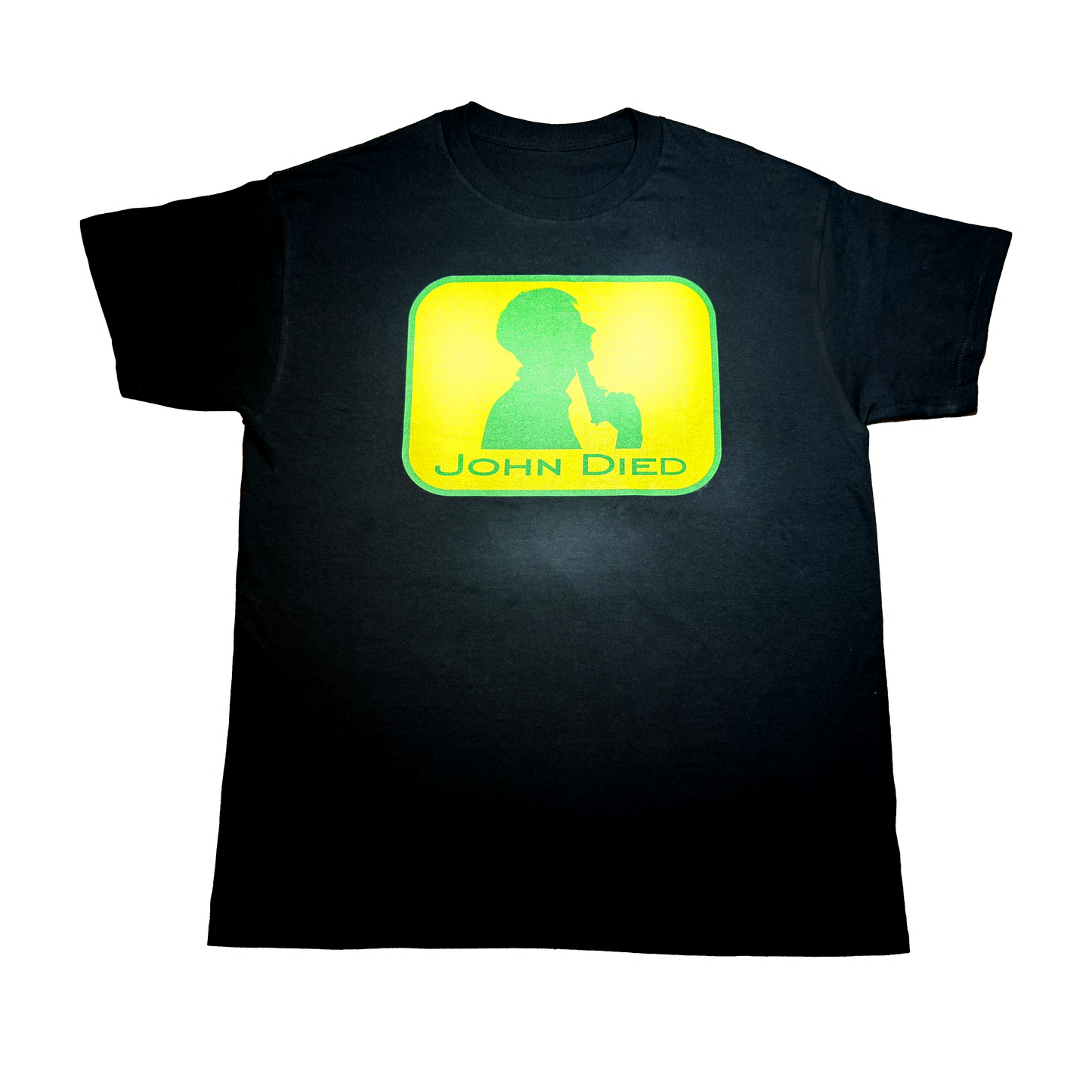 John Died Black Tee