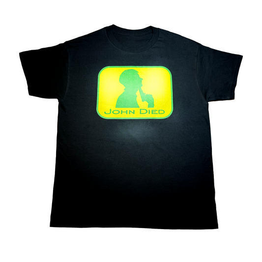 John Died Black Tee